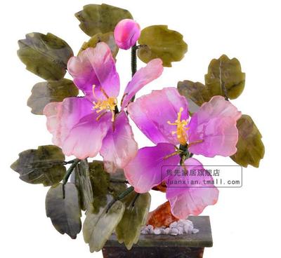 易水堂植物 以玉石為韻，裝點生活之美——探秘義烏小商品批發的天然玉石裝飾盆景